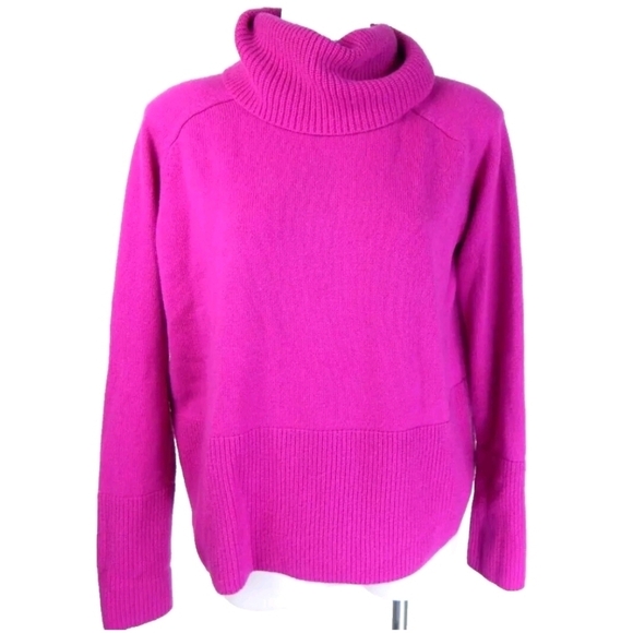 Athleta Aspen Turtleneck Sweater Wool Cashmere - Picture 2 of 5